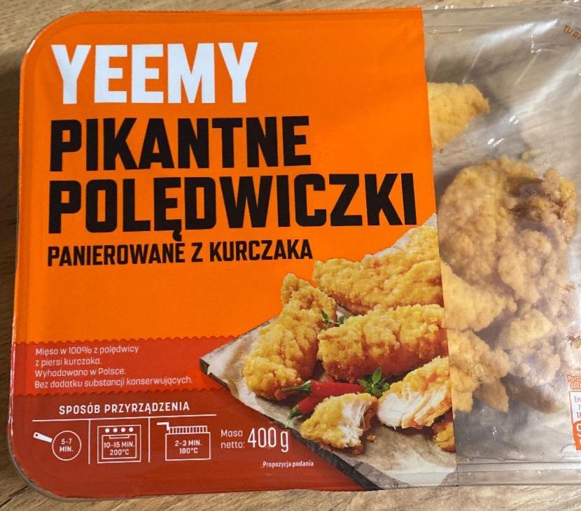 Zdjęcia - Pikantne polędwiczki panierowane z kurczaka YEEMY