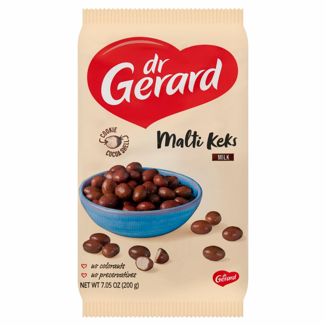 Zdjęcia - dr Gerard Herbatniki w kakaowej skorupce 200 g