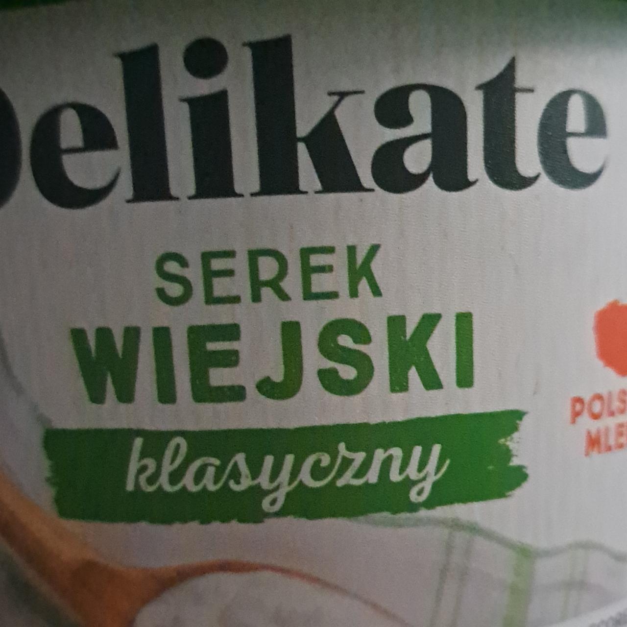 Zdjęcia - Serek wiejski klasyczny Delikate