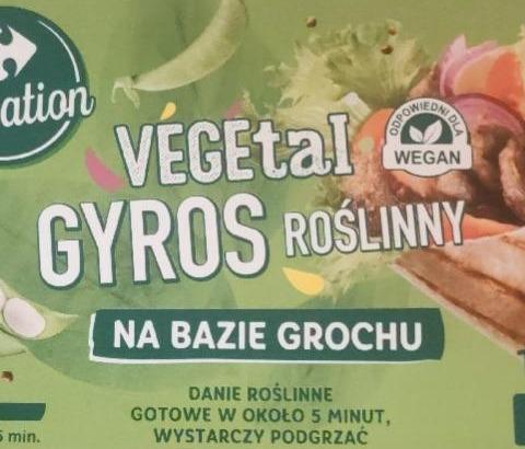 Zdjęcia - Vegetal gyros roślinny na bazie grochu Carrefour Sensation