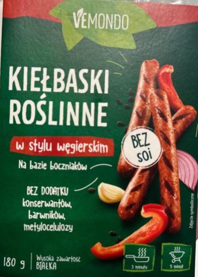 Zdjęcia - Kiełbaski roślinne w stylu węgierskim Vemondo