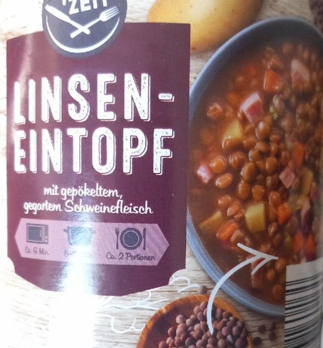 Zdjęcia - Linsen Eintopf mit Schweinefleisch Speise ZEIT