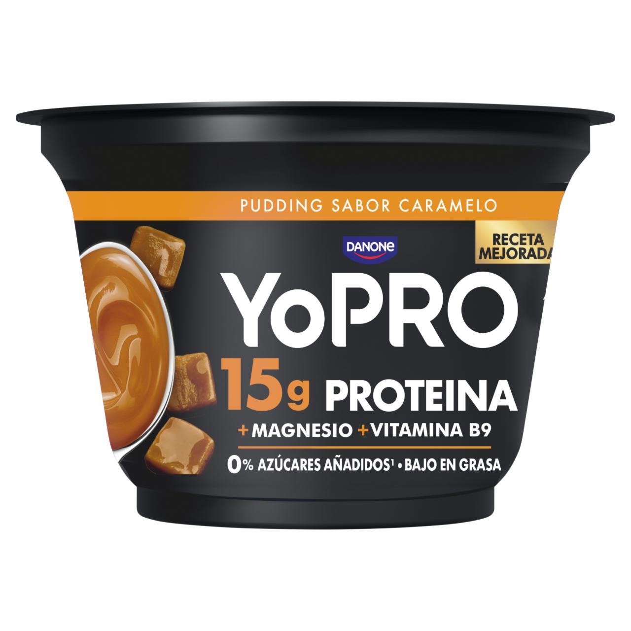 Zdjęcia - Danone YoPro Pudding o smaku karmelowym 150 g
