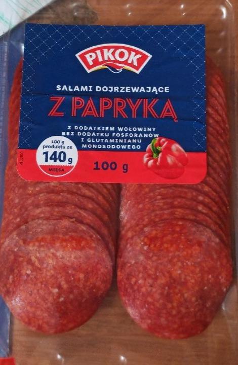 Zdjęcia - Salami dojrzewające z papryką Pikok