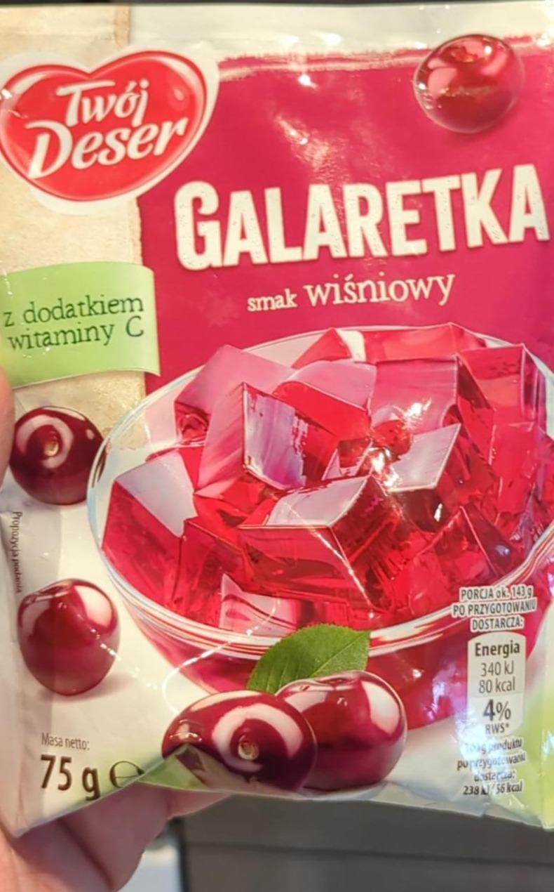 Zdjęcia - Galaretka smak wiśniowy Twój Deser