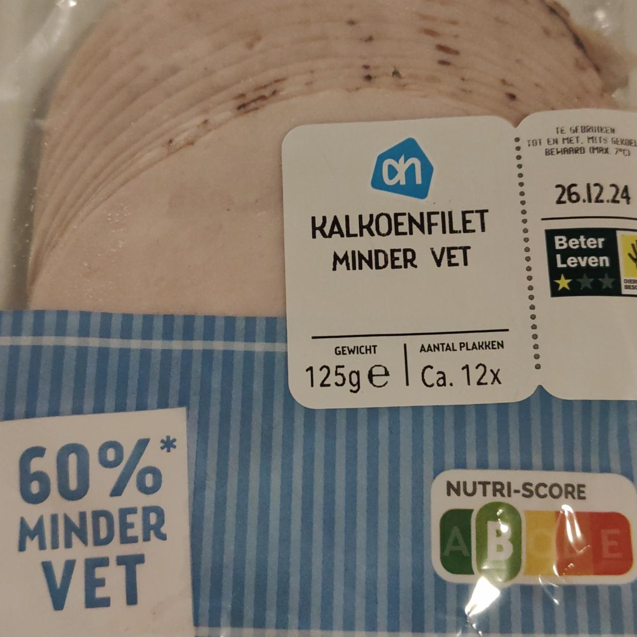 Zdjęcia - Kalkoenfilet Minder vet Albert Heijn