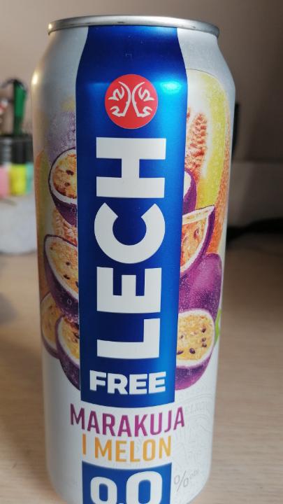 Zdjęcia - Lech Free Piwo bezalkoholowe marakuja i melon 500 ml