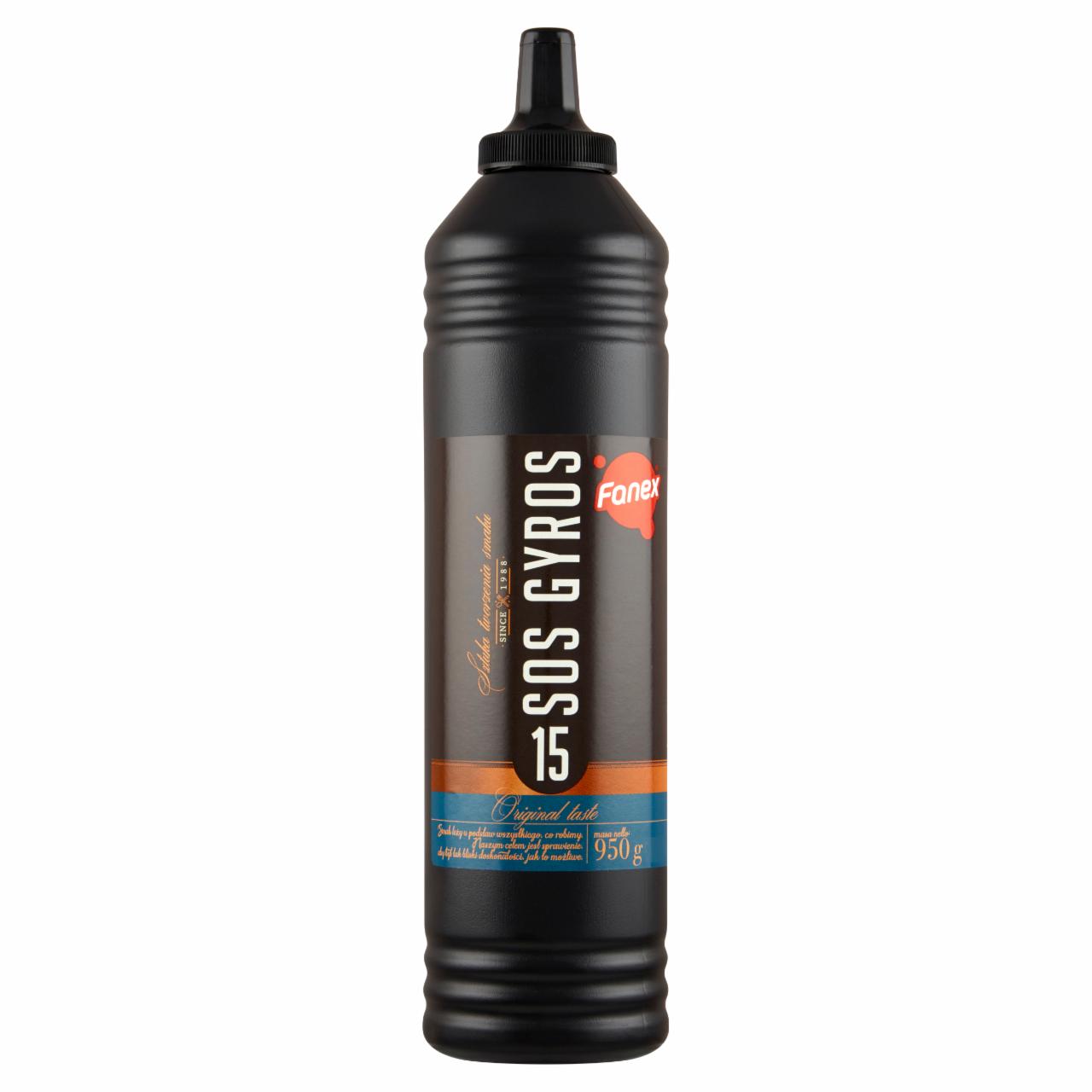 Zdjęcia - Fanex Sos gyros 950 g