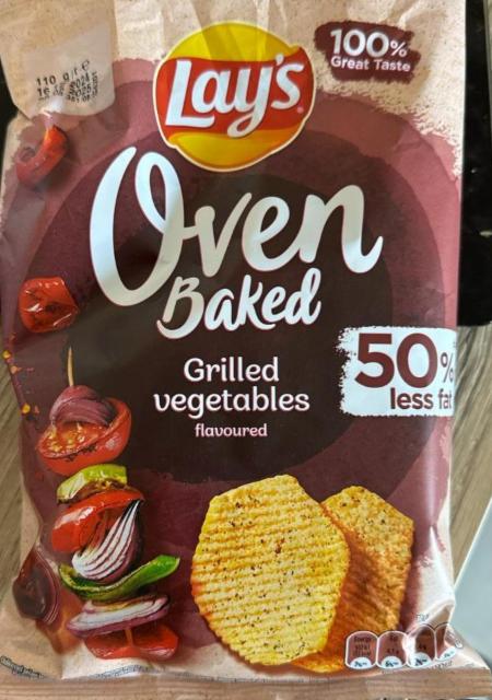 Zdjęcia - Oven baked grilled vegetables flavoured Lay's