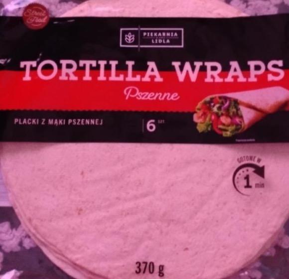 Zdjęcia - Tortilla wraps pszenne Piekarnia Lidla