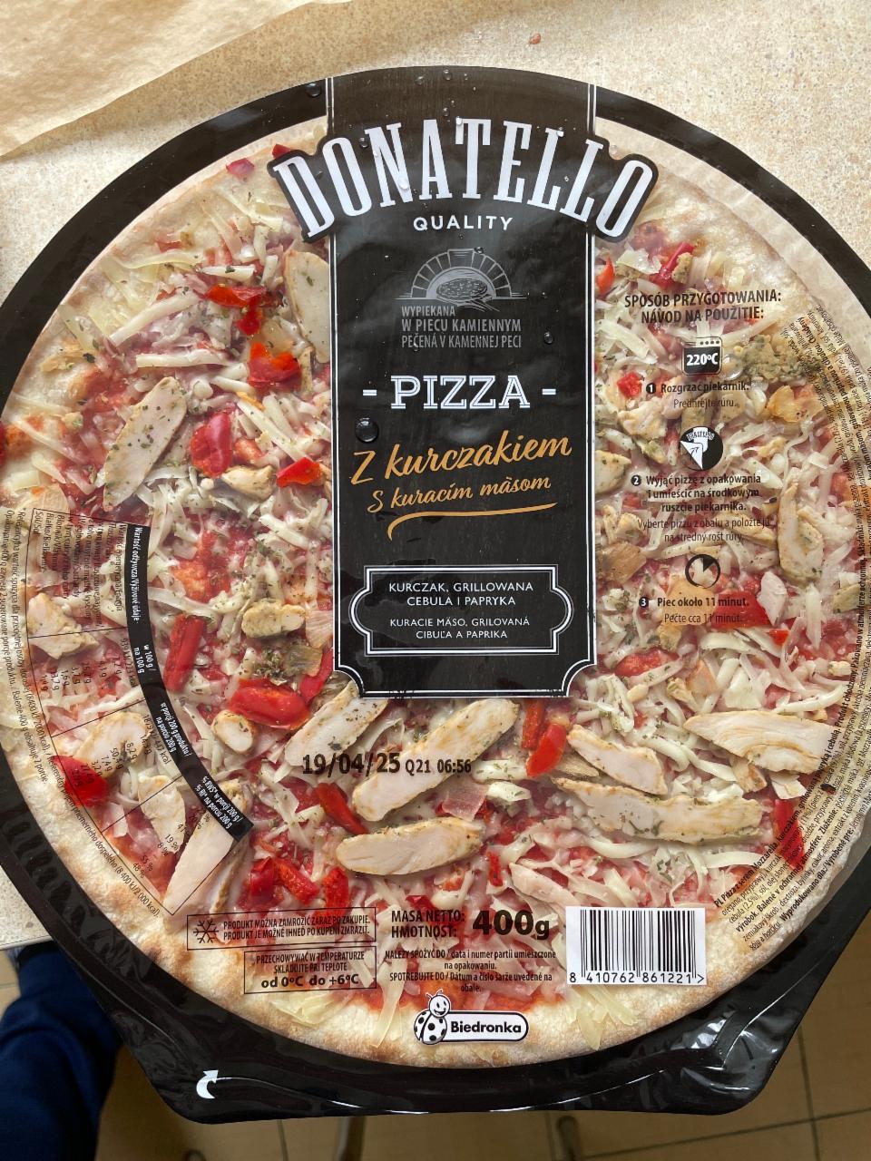 Zdjęcia - Pizza z kurczakiem Donatello