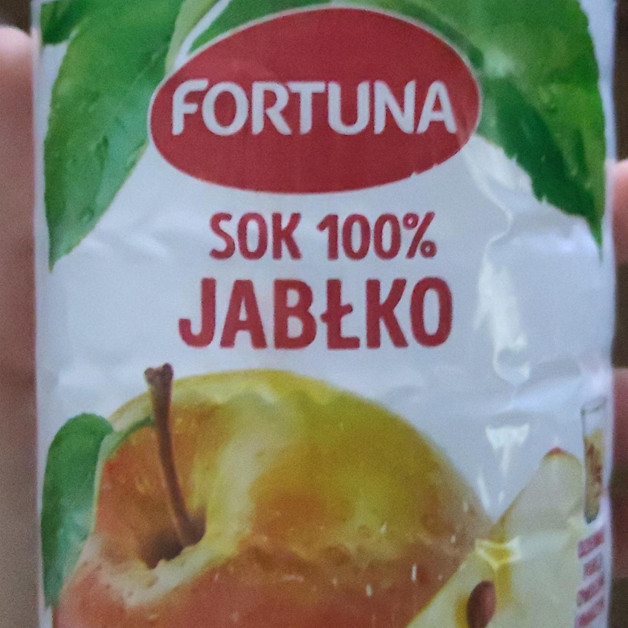 Zdjęcia - Fortuna Sok 100% jabłko 1 l