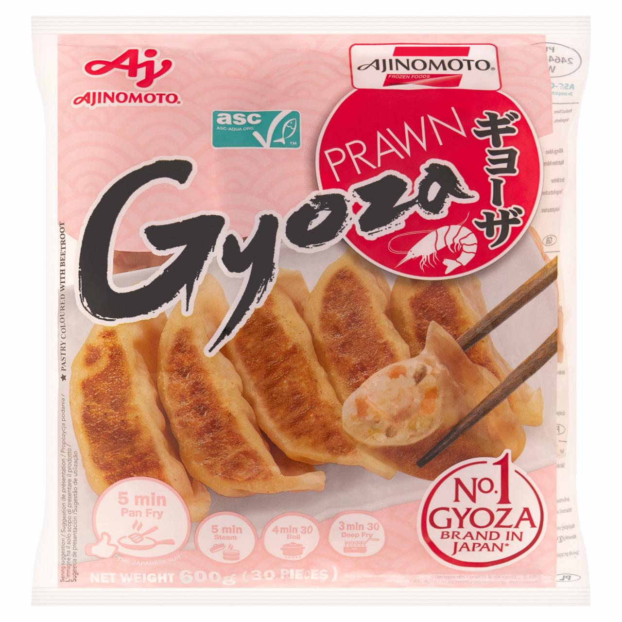 Zdjęcia - Ajinomoto Gyoza Pierogi w japońskim stylu z krewetkami 600 g