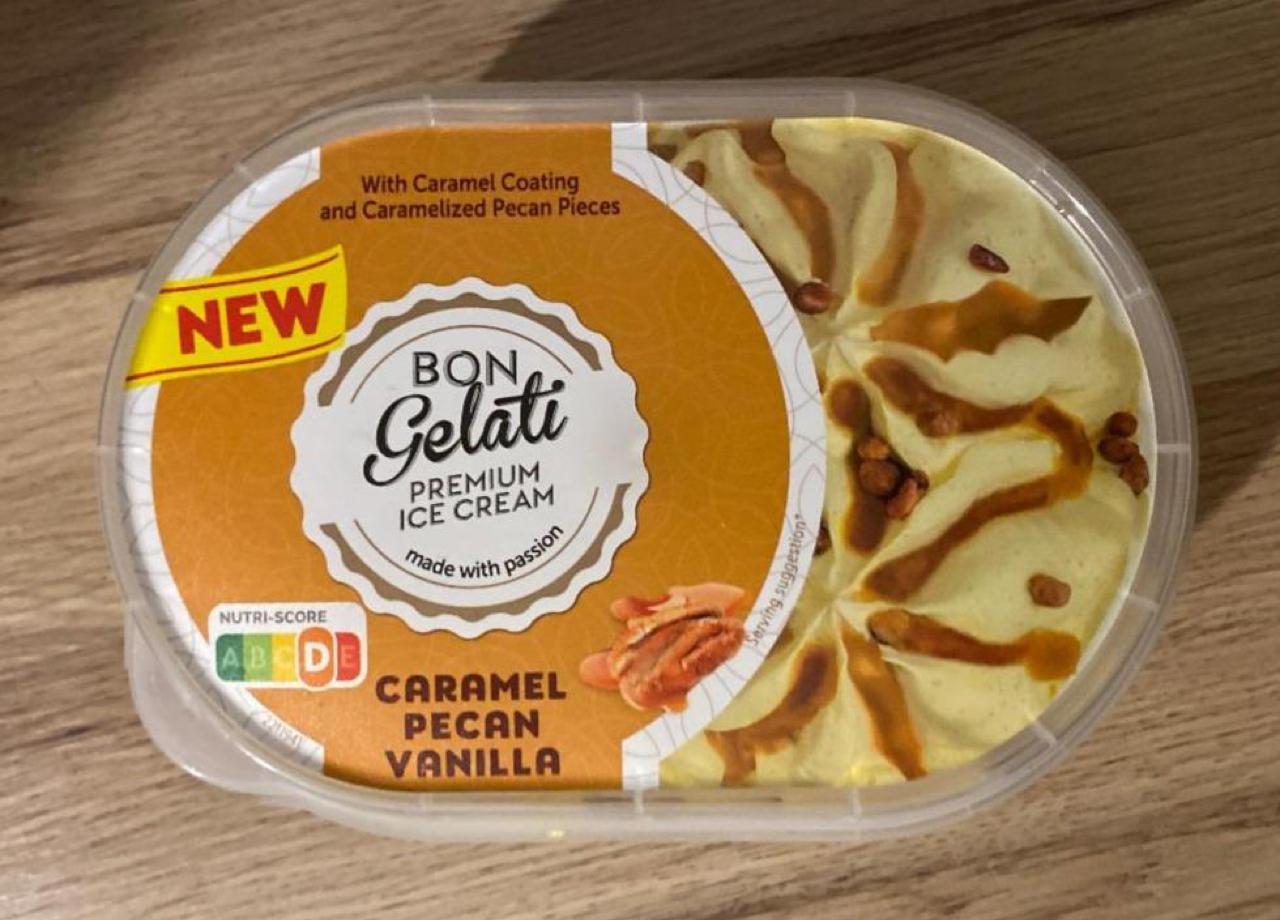 Zdjęcia - Premium ice cream caramel pecan vanilla Bon Gelati