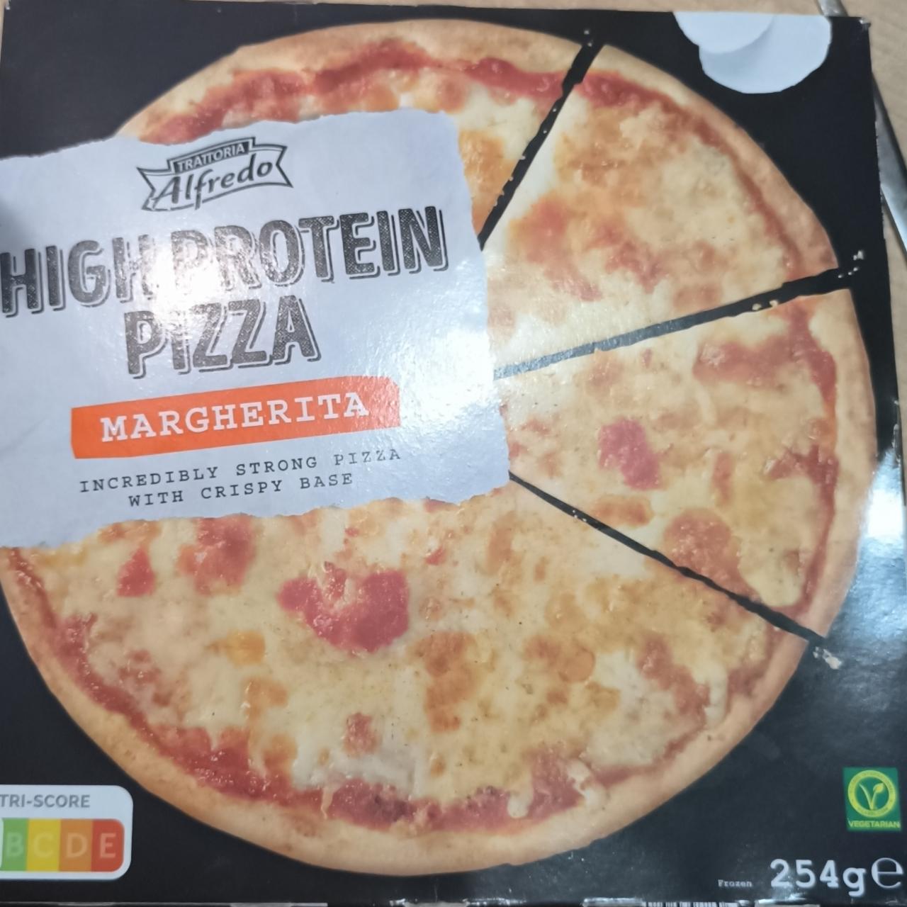 Zdjęcia - Pizza margherita high protein Alfredo