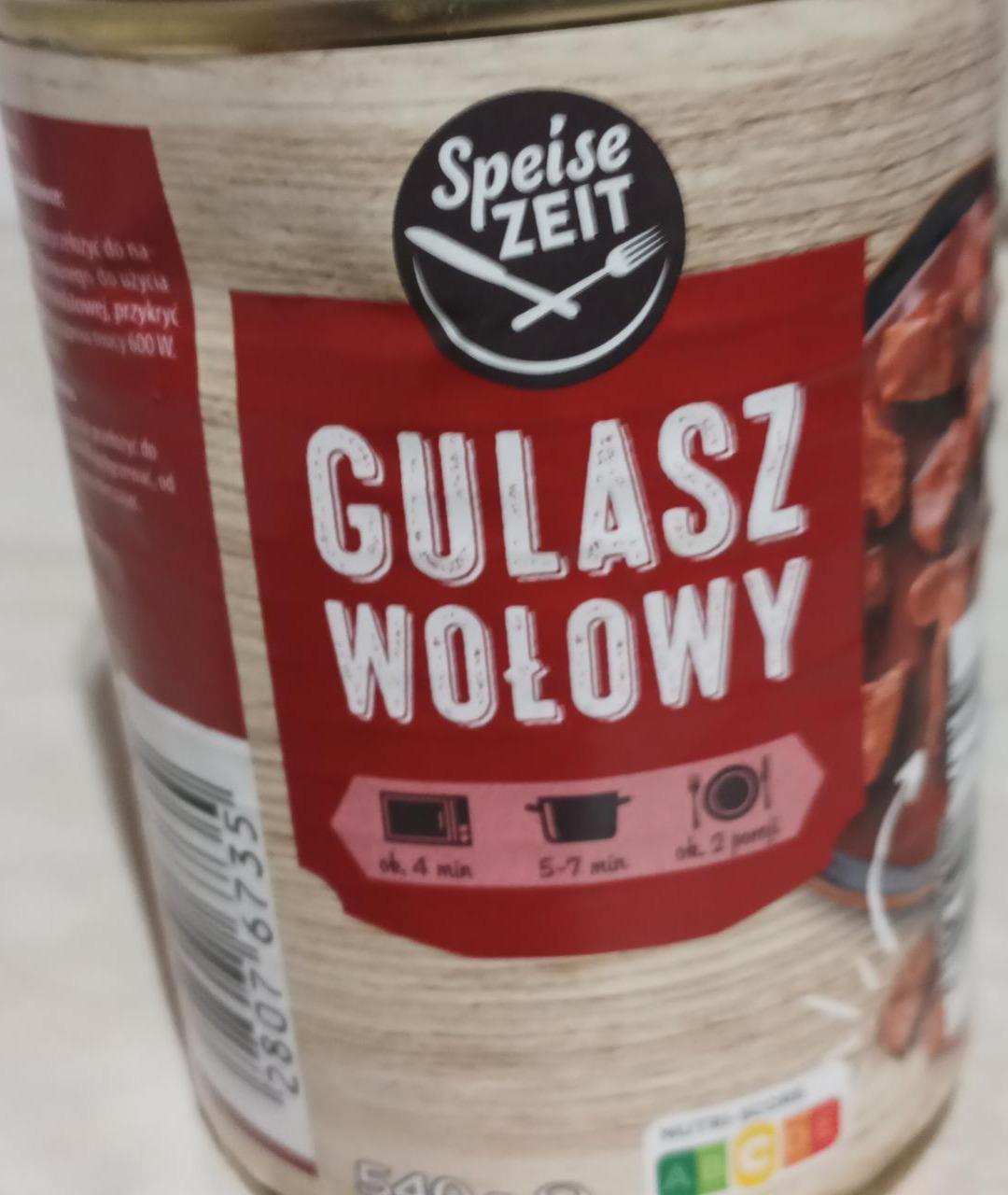 Zdjęcia - Gulasz wołowy Speise Zeit