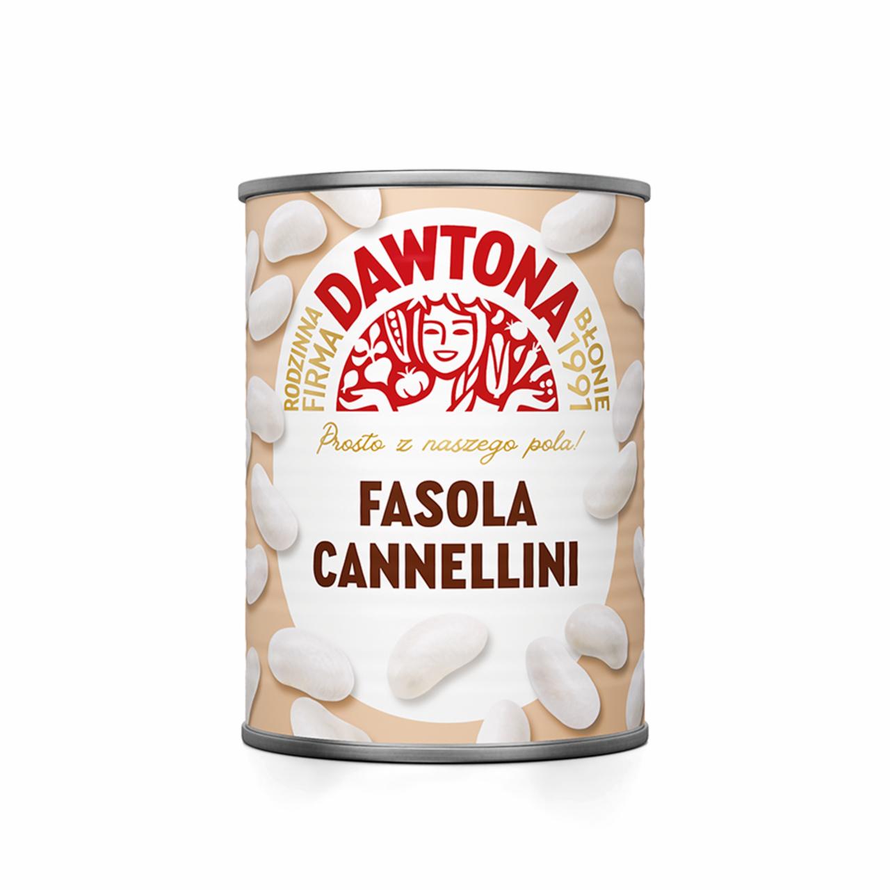 Zdjęcia - Dawtona Fasola Cannellini 400 g