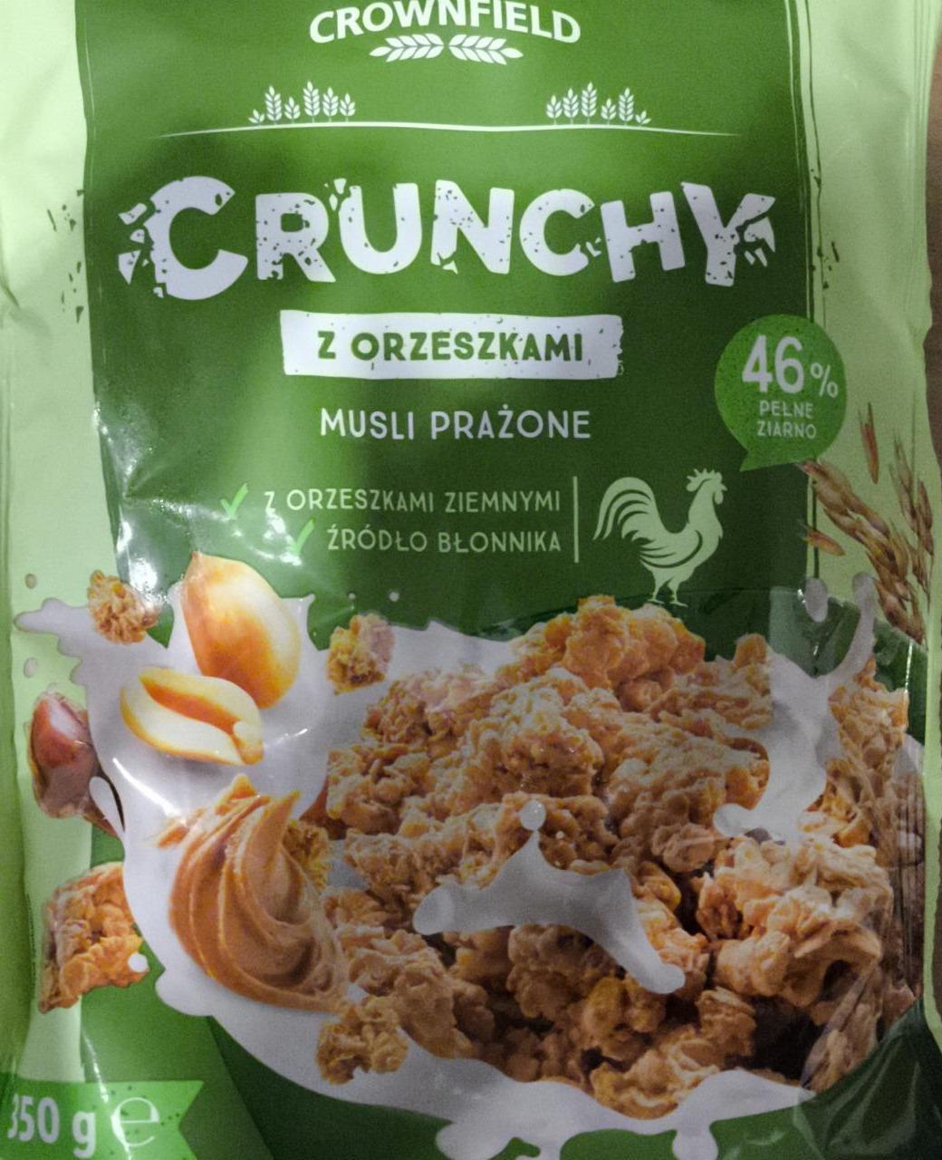 Zdjęcia - Crunchy z orzeszkami musli prażone Crownfield