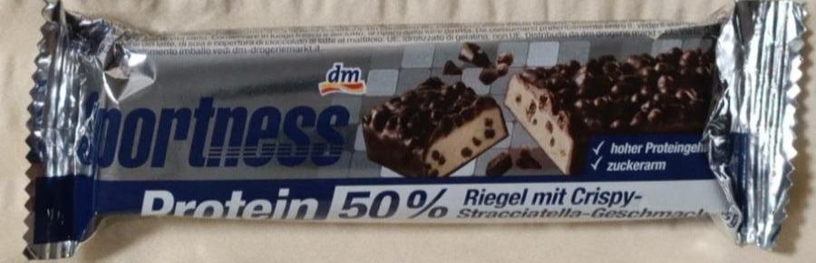 Zdjęcia - Protein 50% riegel mit crispy-stracciatella Sportness