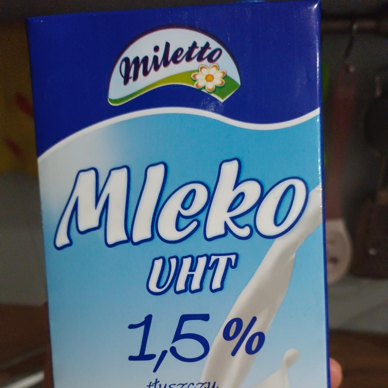 Zdjęcia - Mleko 1,5% Miletto
