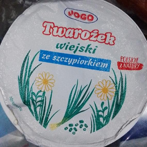 Zdjęcia - Twarożek wiejski ze szczypiorkiem Jogo