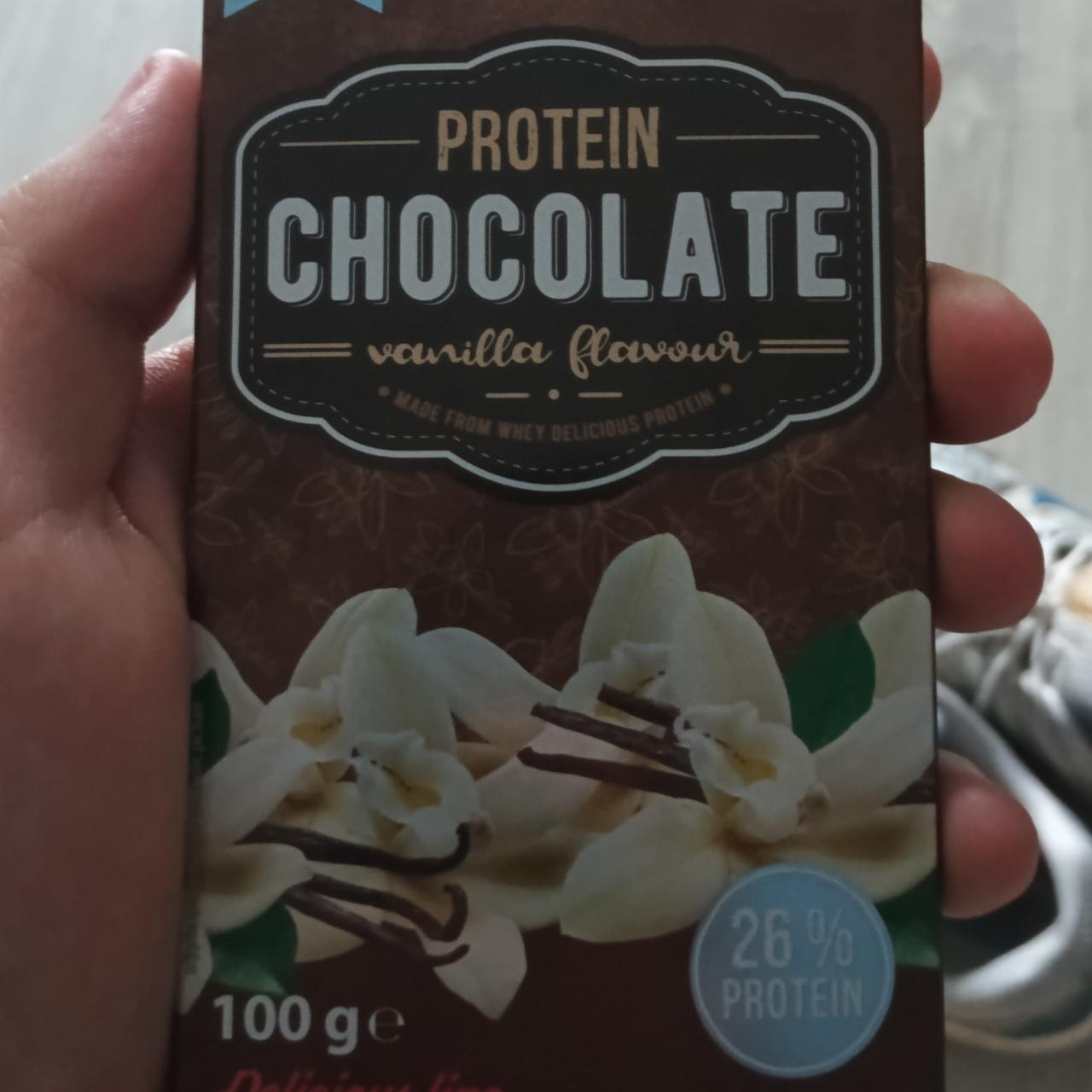 Zdjęcia - Protein Chocolate Vanilla Flavour Allnutrition