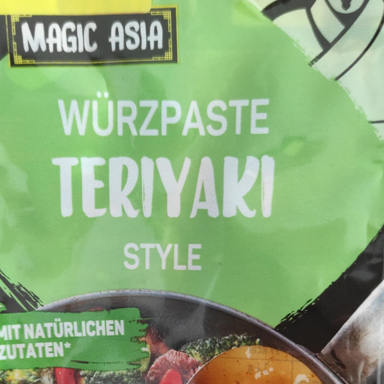 Zdjęcia - Würzpaste teriyaki Magic asia