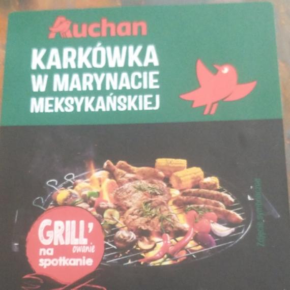Zdjęcia - Auchan czerwony Karkówka w marynacie meksykańskiej