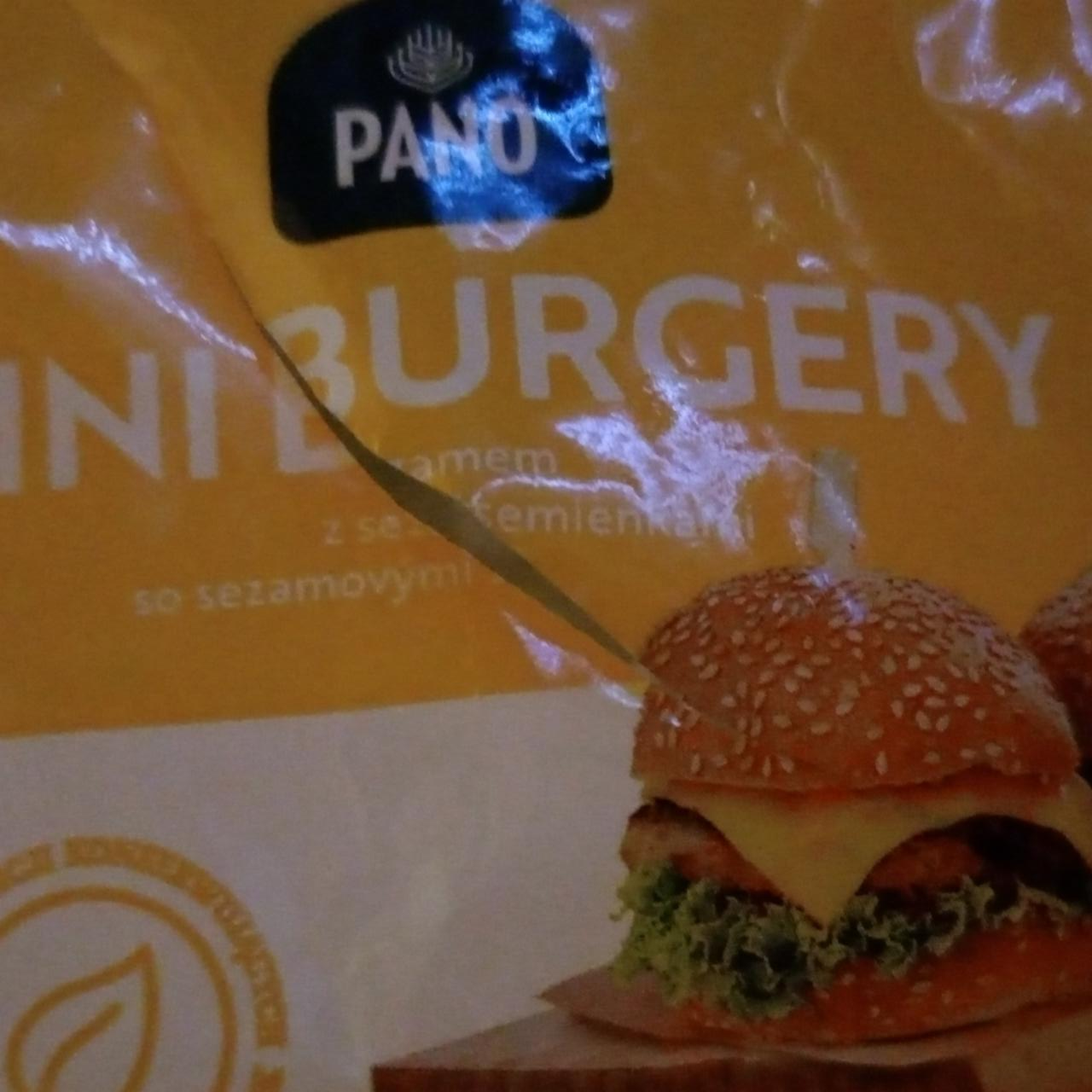 Zdjęcia - Mini burgery z sezamem Pano