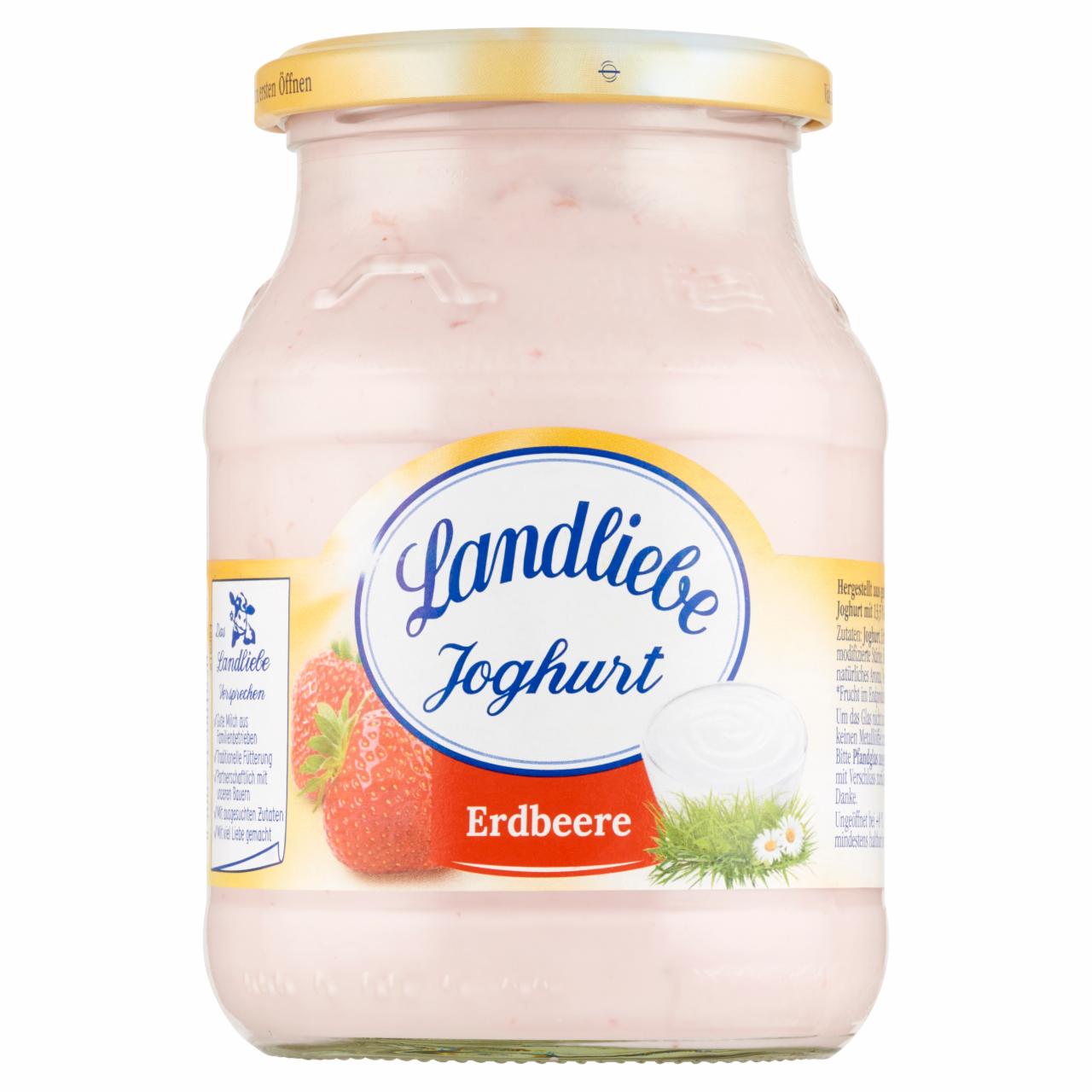 Zdjęcia - Landliebe Jogurt z wsadem truskawkowym 500 g