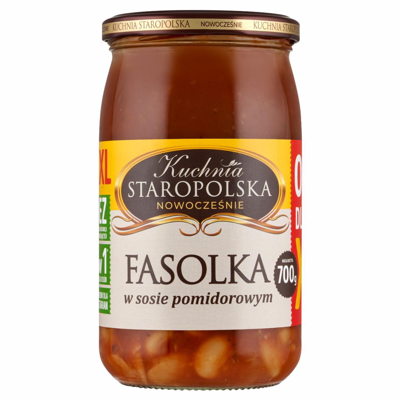 Zdjęcia - Kuchnia Staropolska Fasolka w sosie pomidorowym 700 g