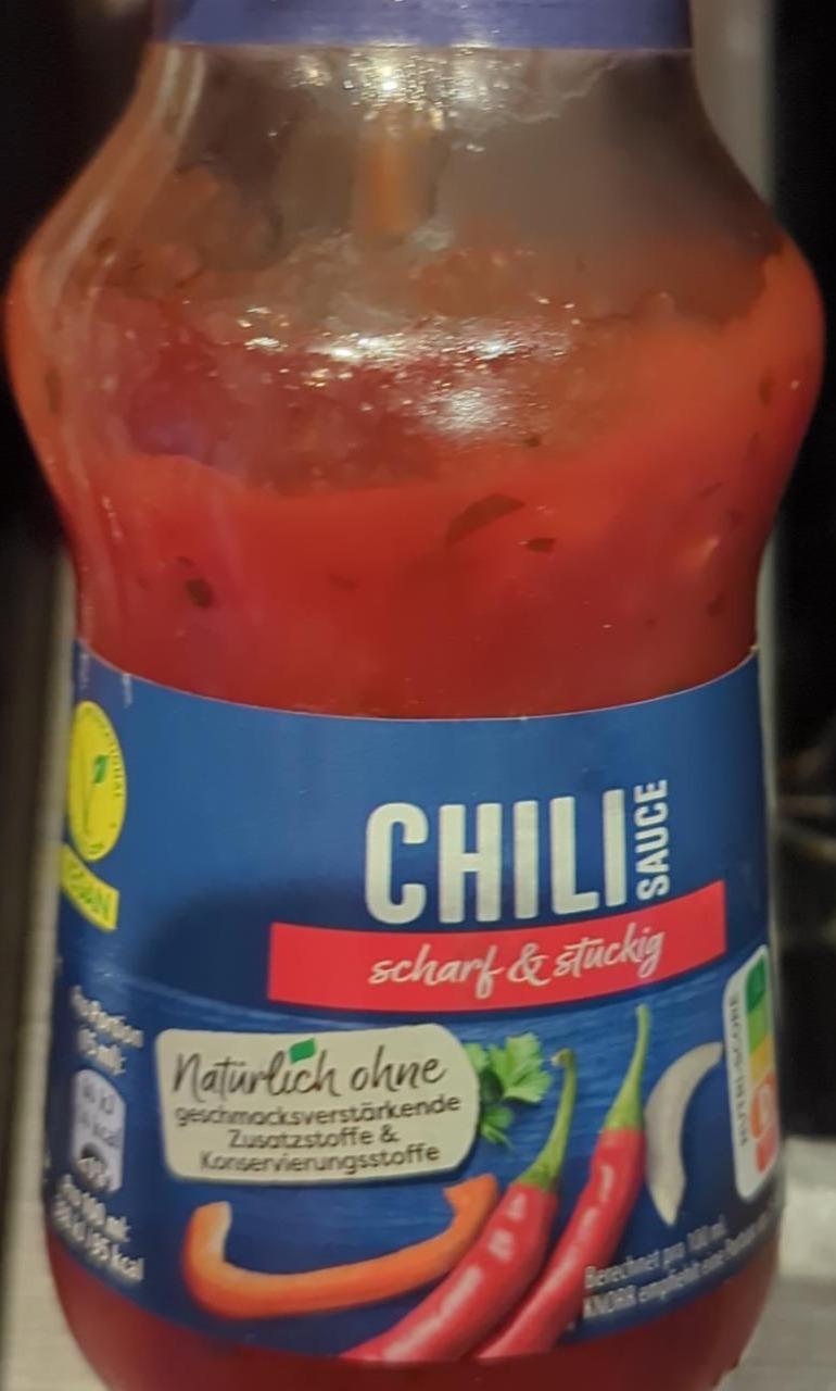 Zdjęcia - Chilli sauce scharf & stuckig Knorr
