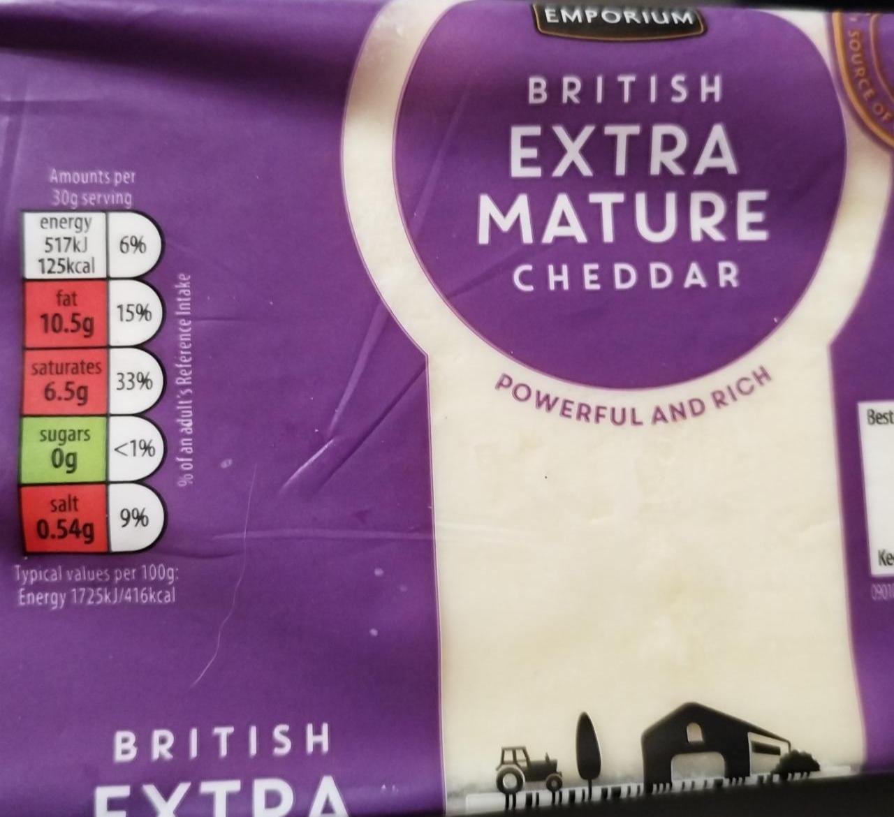 Zdjęcia - British extra mature cheddar Emporium