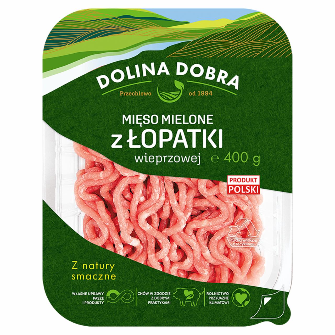 Zdjęcia - Dolina Dobra Mięso mielone z łopatki wieprzowej 400 g 