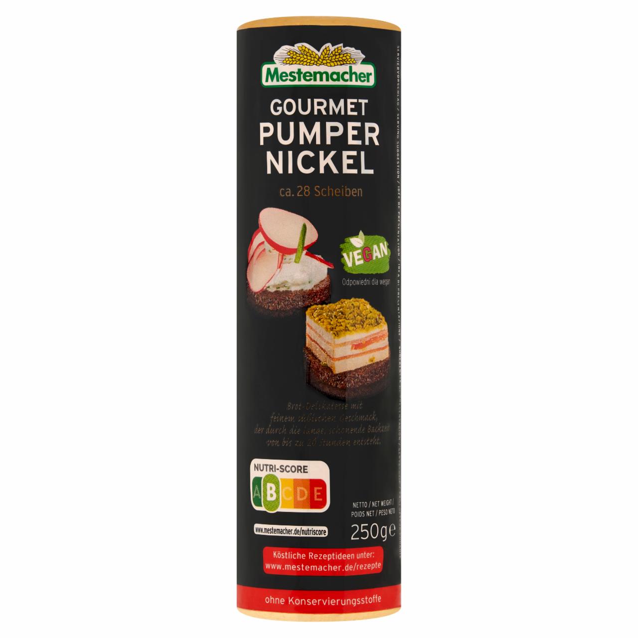 Zdjęcia - Mestemacher Chleb żytni pełnoziarnisty pumpernikiel 250 g