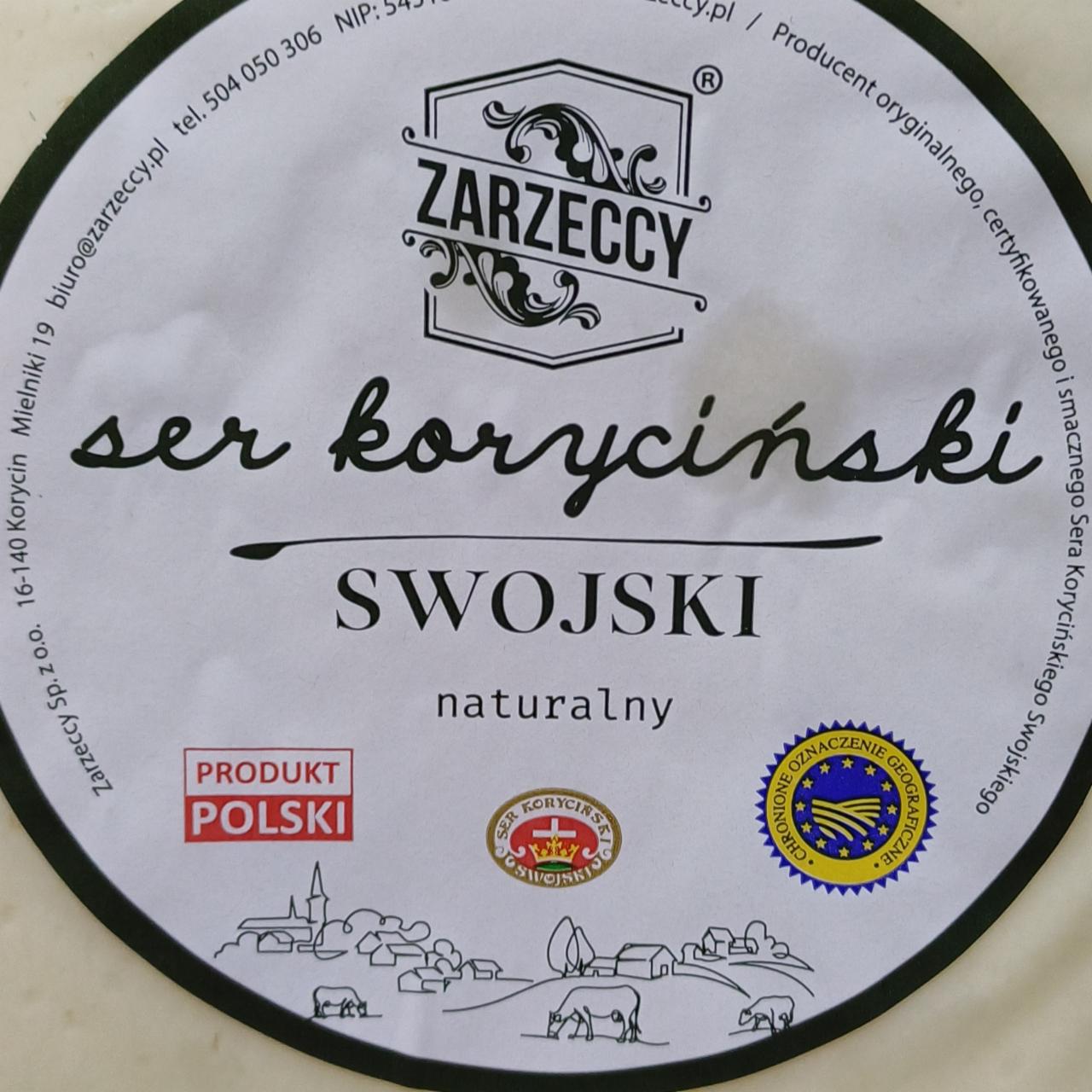 Zdjęcia - Ser koryciński swojski Zarzeccy
