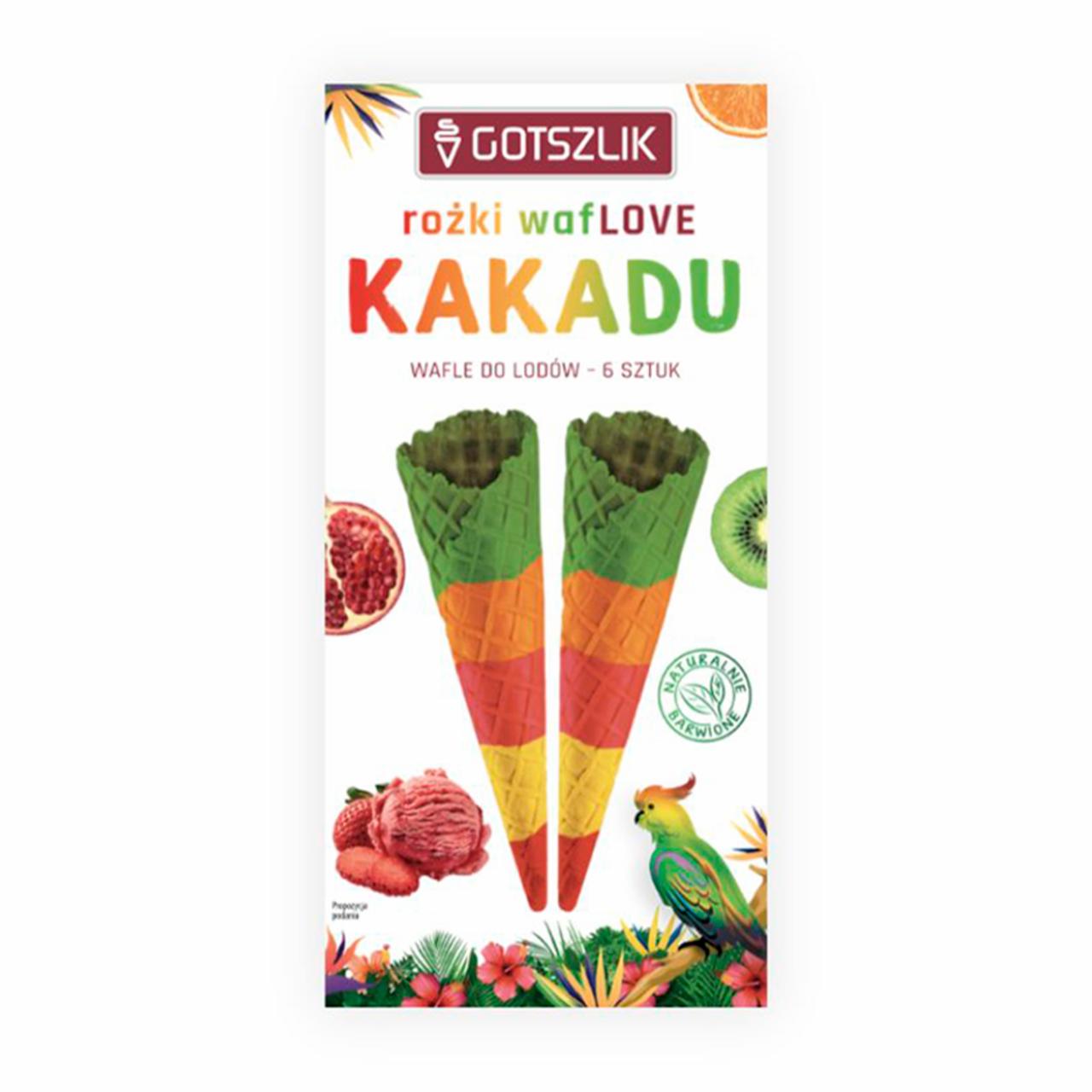 Zdjęcia - Wafle do lodów rożki waflove kakadu 110 g (6 sztuk)