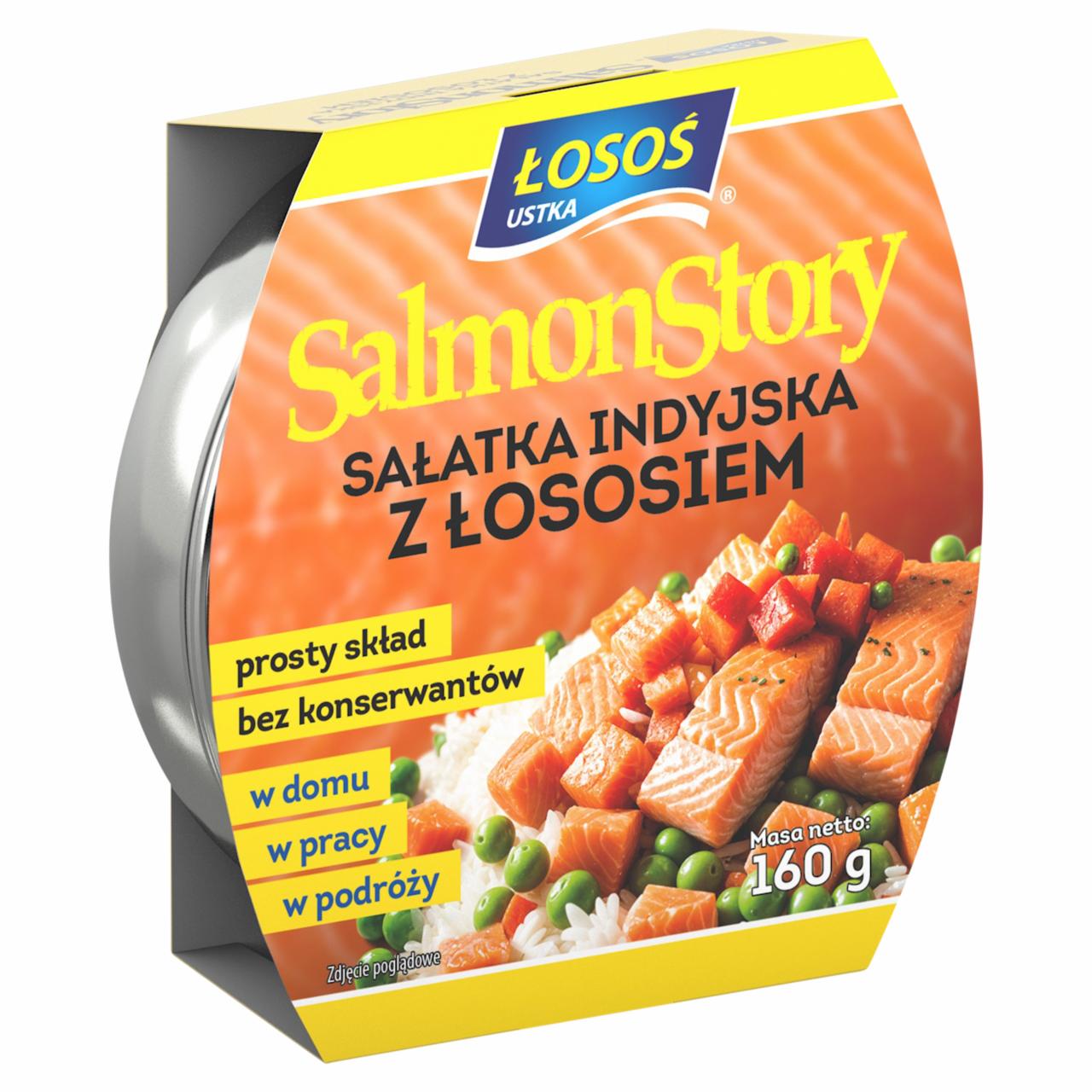Zdjęcia - Łosoś Ustka SalmonStory Salatka meksykanska z łososiem 160 g
