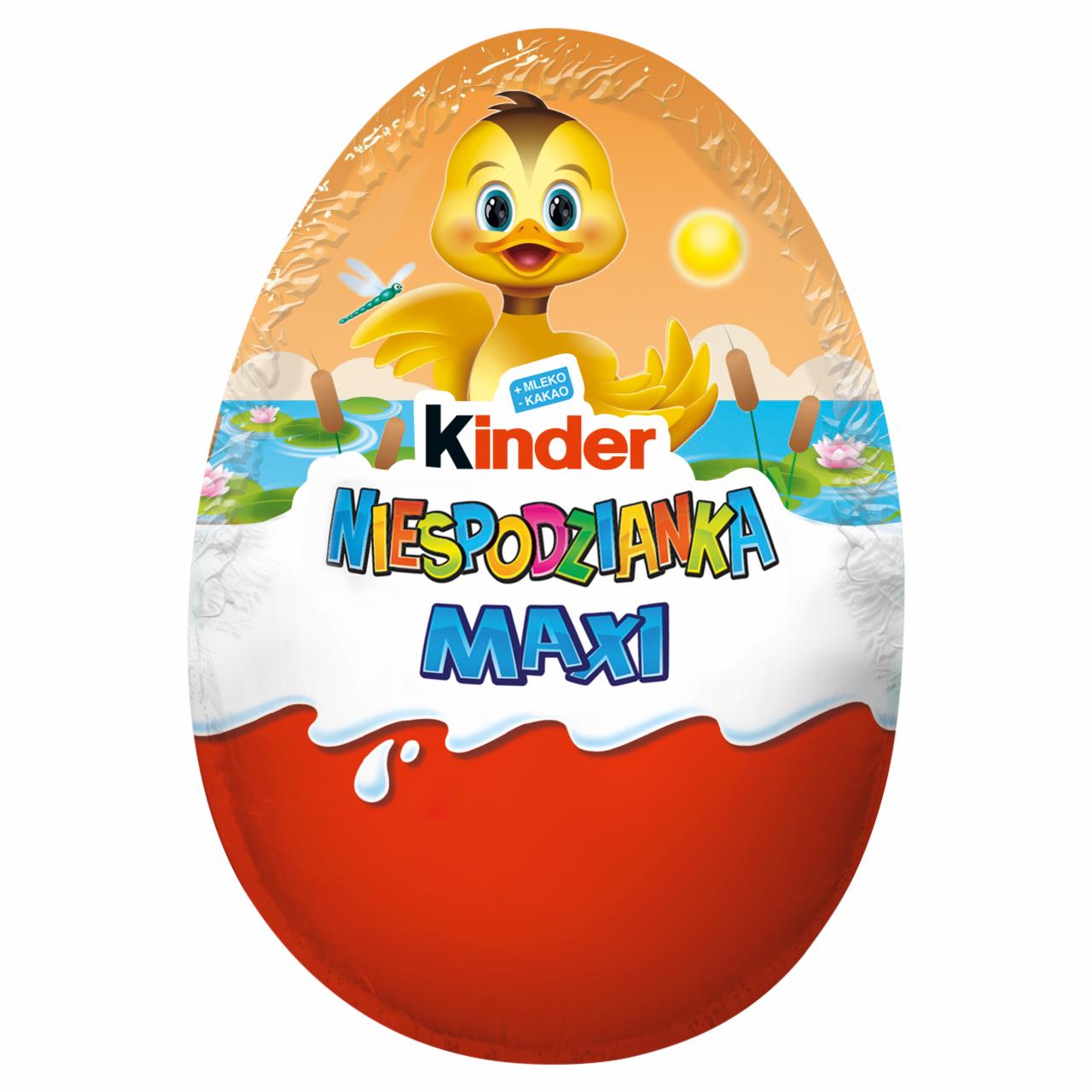 Zdjęcia - Kinder Niespodzianka Maxi Pusta figurka z mlecznej czekolady z niespodzianką 100 g