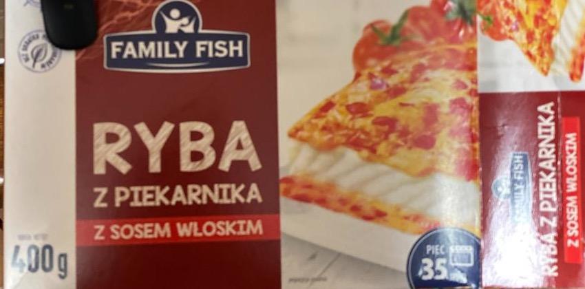Zdjęcia - Ryba z piekarnika z sosem włoskim Family fish