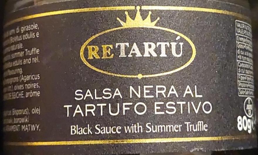 Zdjęcia - Re Tartú Salsa z czarnej trufli 80 g