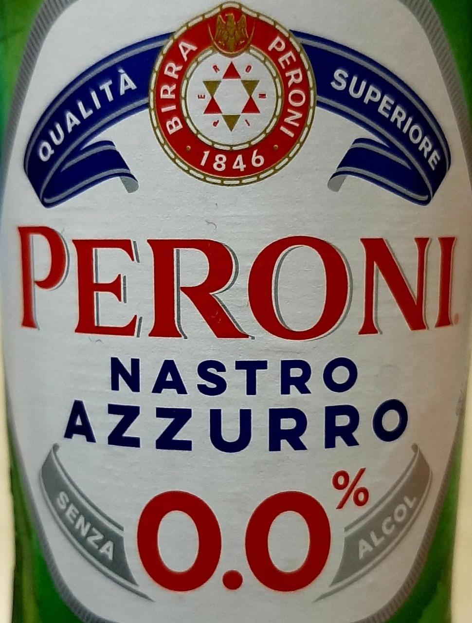 Zdjęcia - Peroni nastro azzurro 0,0%