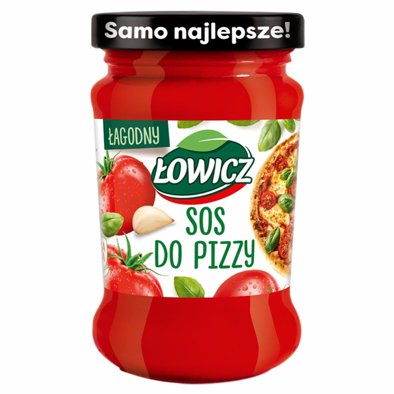 Zdjęcia - Łowicz Sos do pizzy łagodny 180 g