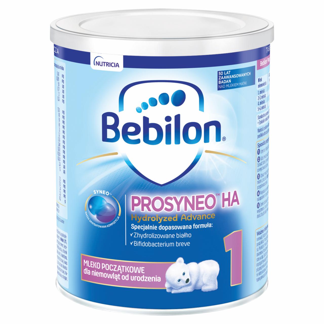 Zdjęcia - Bebilon Prosyneo HA 1 Mleko początkowe dla niemowląt od urodzenia 400 g