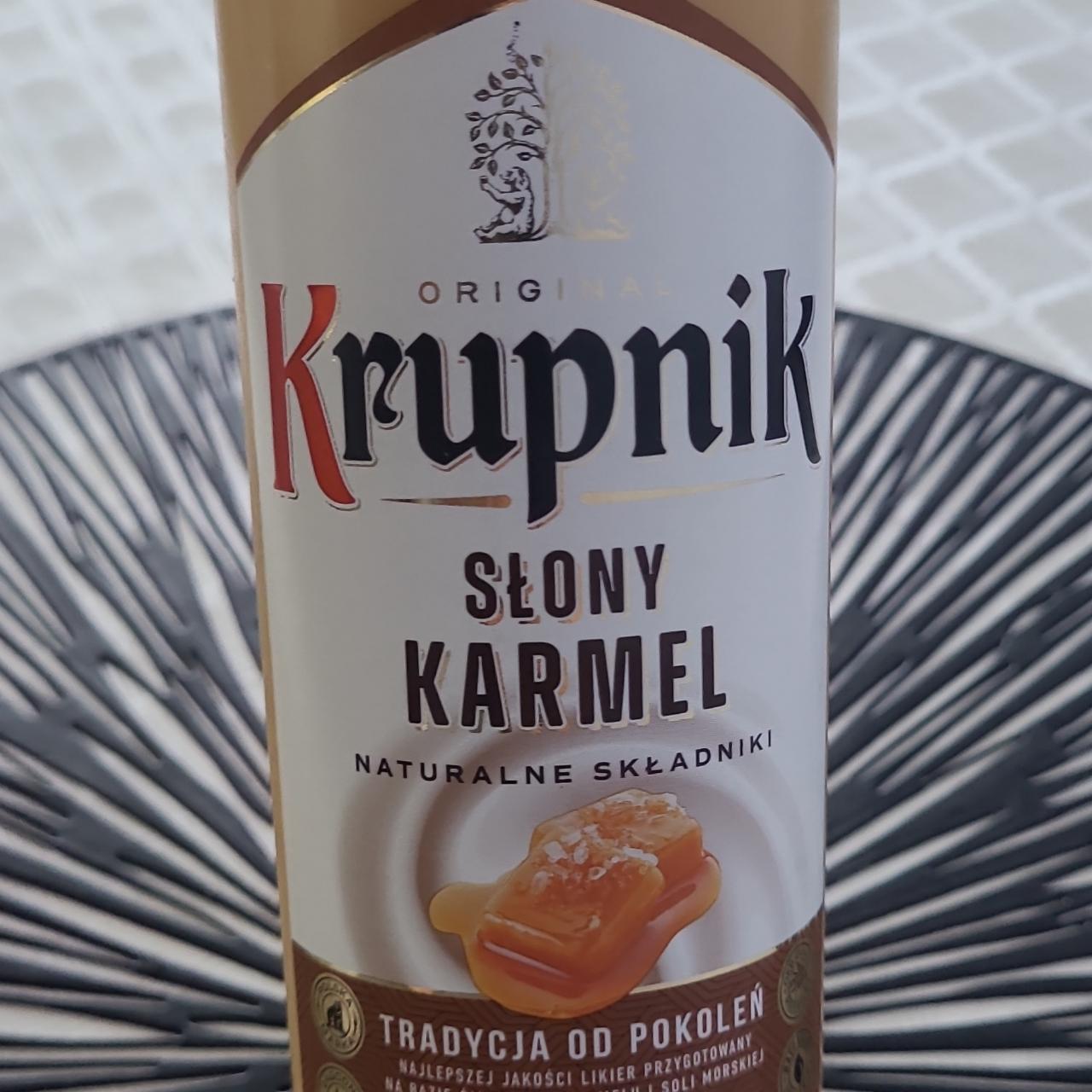 Zdjęcia - Krupnik słony karmel