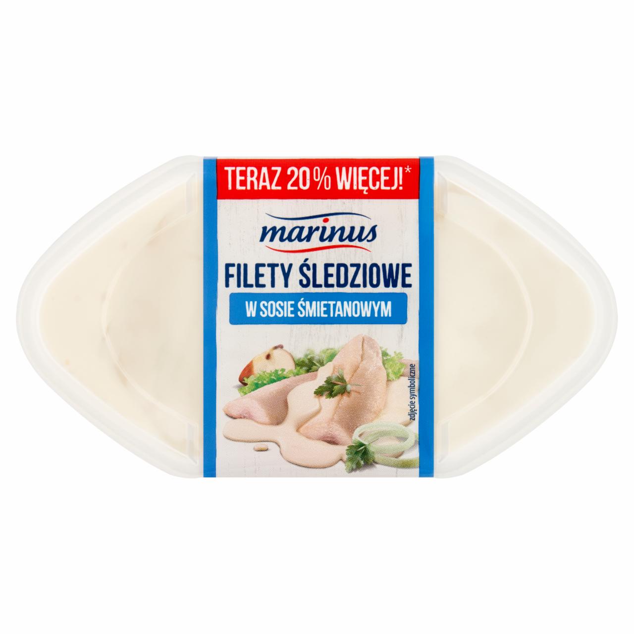 Zdjęcia - Marinus Filety śledziowe w sosie śmietanowym 300 g