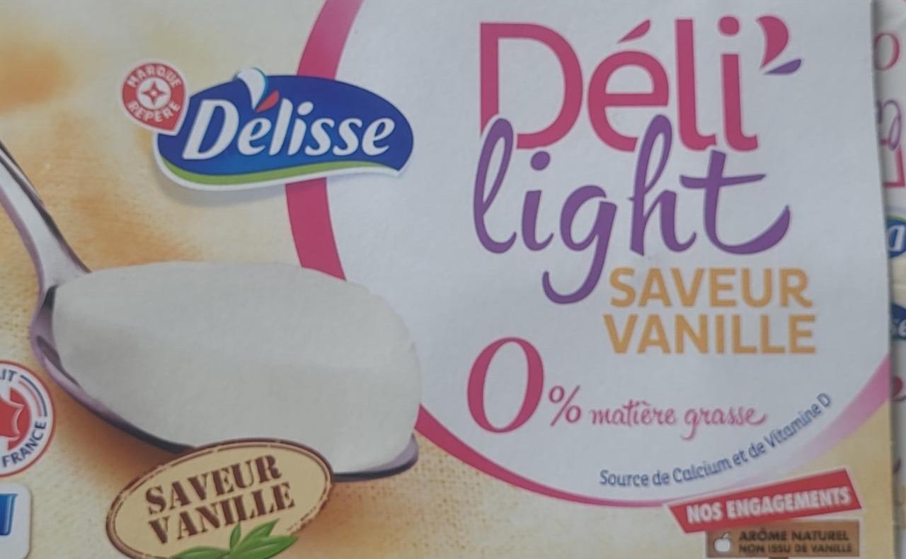 Zdjęcia - Deli light saveur vanille Delisse