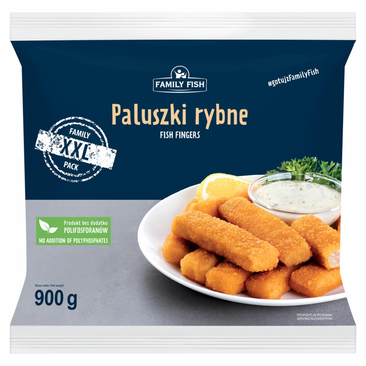 Zdjęcia - Family Fish XXL Paluszki rybne 900 g