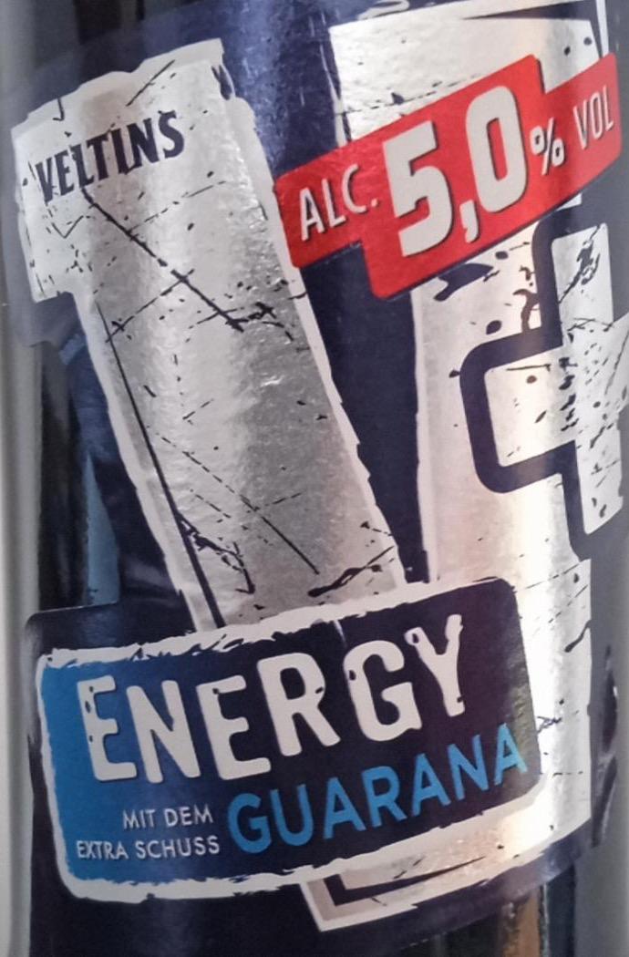Zdjęcia - V+ energy guarana 5,0% Veltins