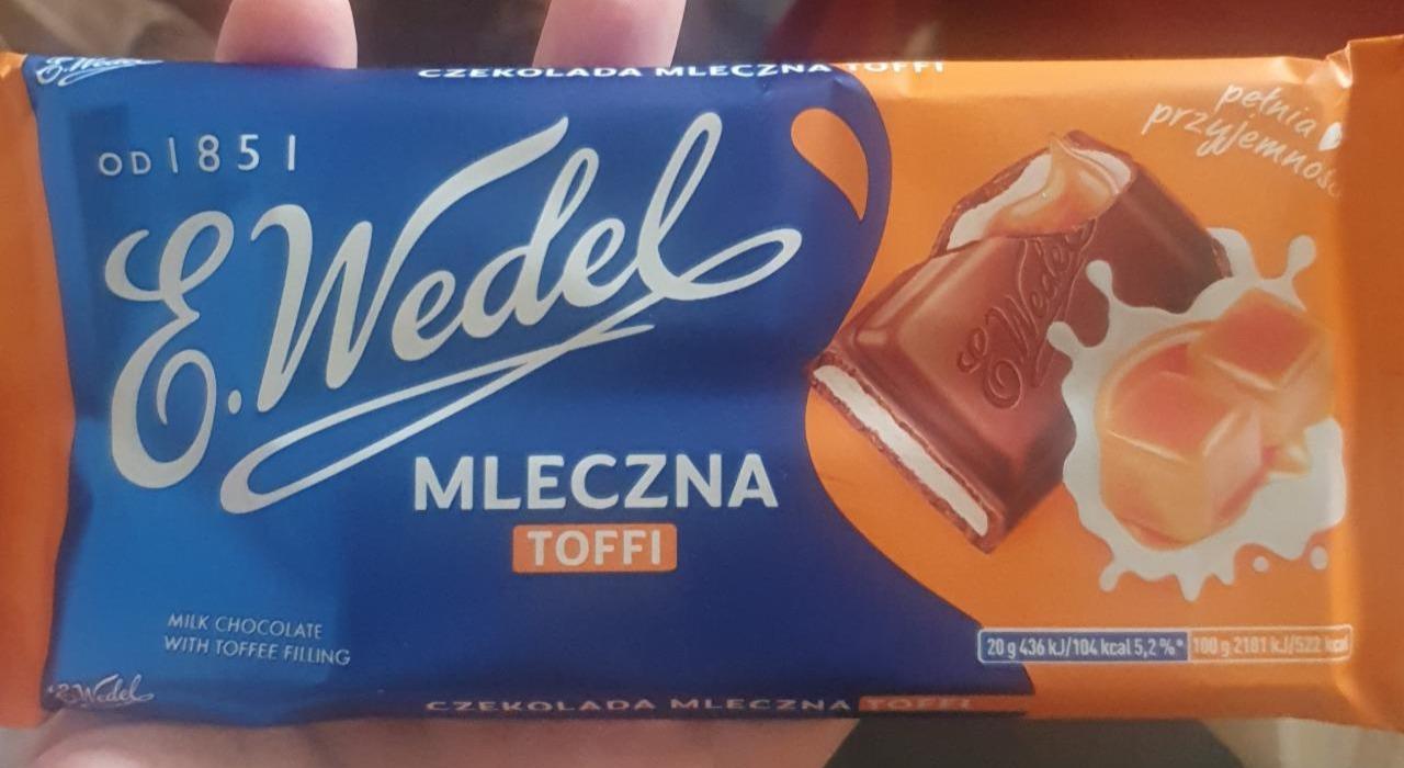 Zdjęcia - E. Wedel Czekolada mleczna toffi 100 g